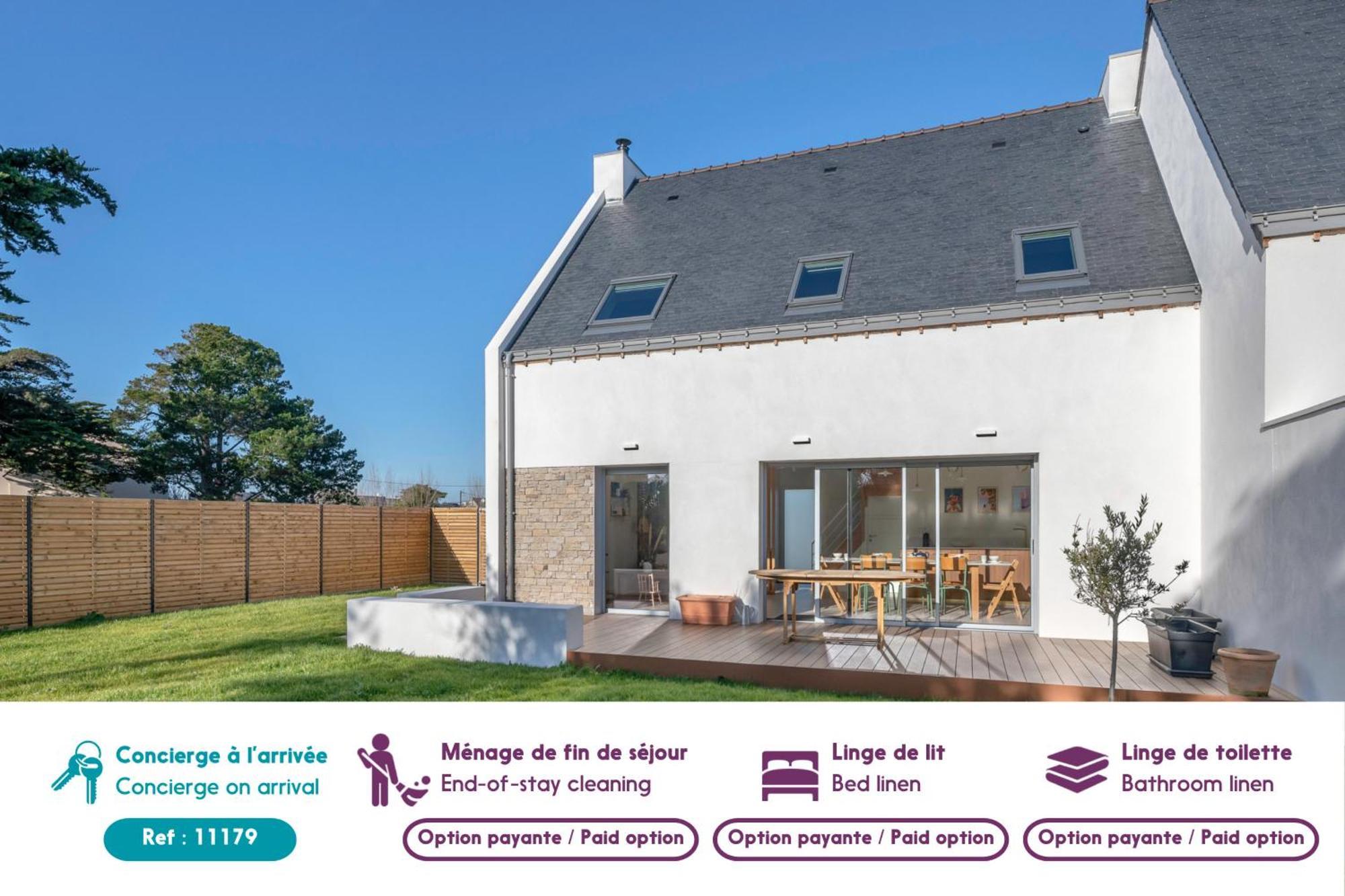 300M De La Plage - Belle Maison A Sarzeau Extérieur photo